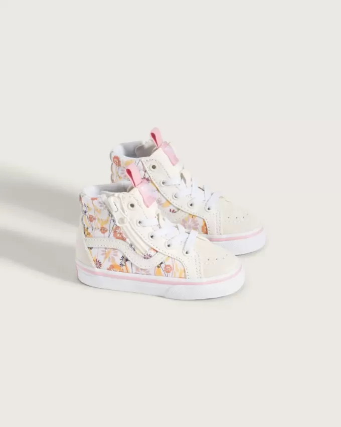 Kleinkinder Sk8-Hi Schuh mit seitlichem Reißverschluss