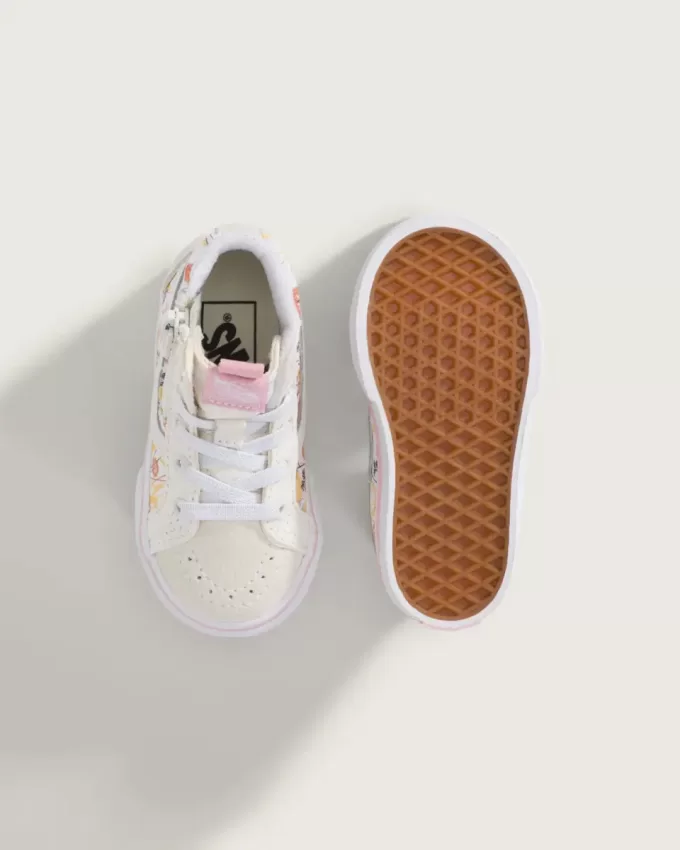 Kleinkinder Sk8-Hi Schuh mit seitlichem Reißverschluss