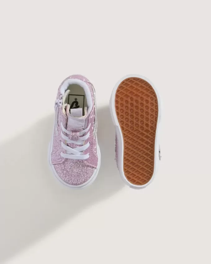 Kleinkinder Sk8-Hi Schuh mit seitlichem Reißverschluss