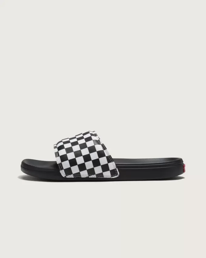 La Costa – Slipper-Sandale mit Schachbrettmuster La Costa – Slipper-Sandale mit Schachbrettmuster