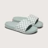 La Costa – Slipper-Sandale mit Schachbrettmuster