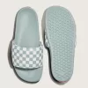 La Costa – Slipper-Sandale mit Schachbrettmuster