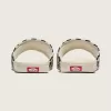 La Costa – Slipper-Sandale mit Schachbrettmuster