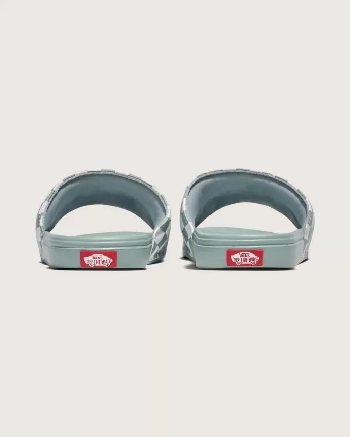 La Costa – Slipper-Sandale mit Schachbrettmuster