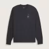 Late Night Langarm-Halloween-T-Shirt