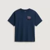 Metallwand-T-Shirt