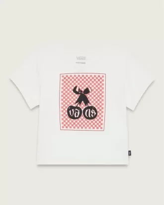 Mini-T-Shirt mit Kirschmuster
