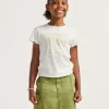 Mini-T-Shirt mit Schleife für Kinder