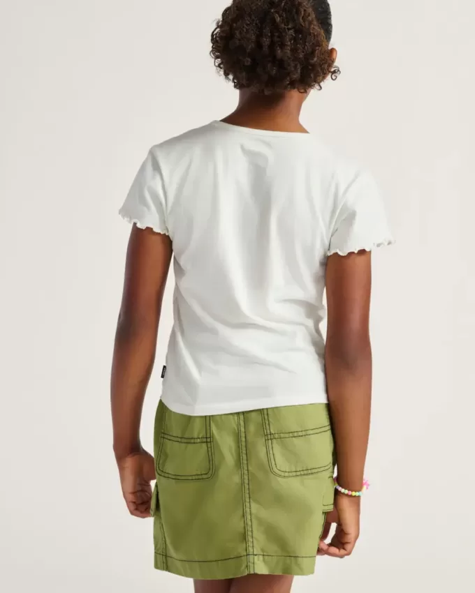 Mini-T-Shirt mit Schleife für Kinder