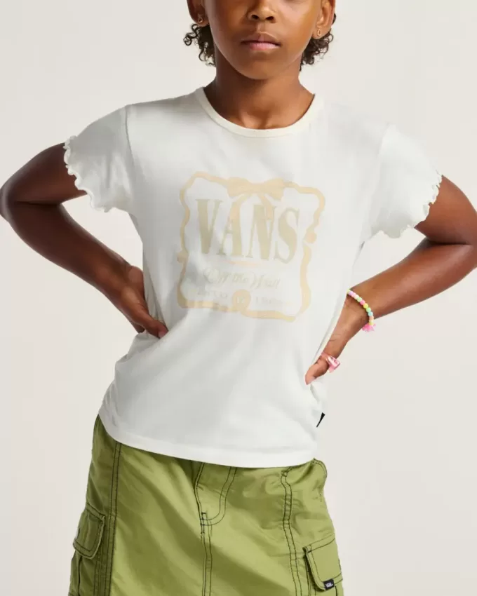 Mini-T-Shirt mit Schleife für Kinder