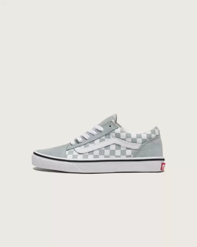 Old Skool Checkerboard-Schuh für große Kinder