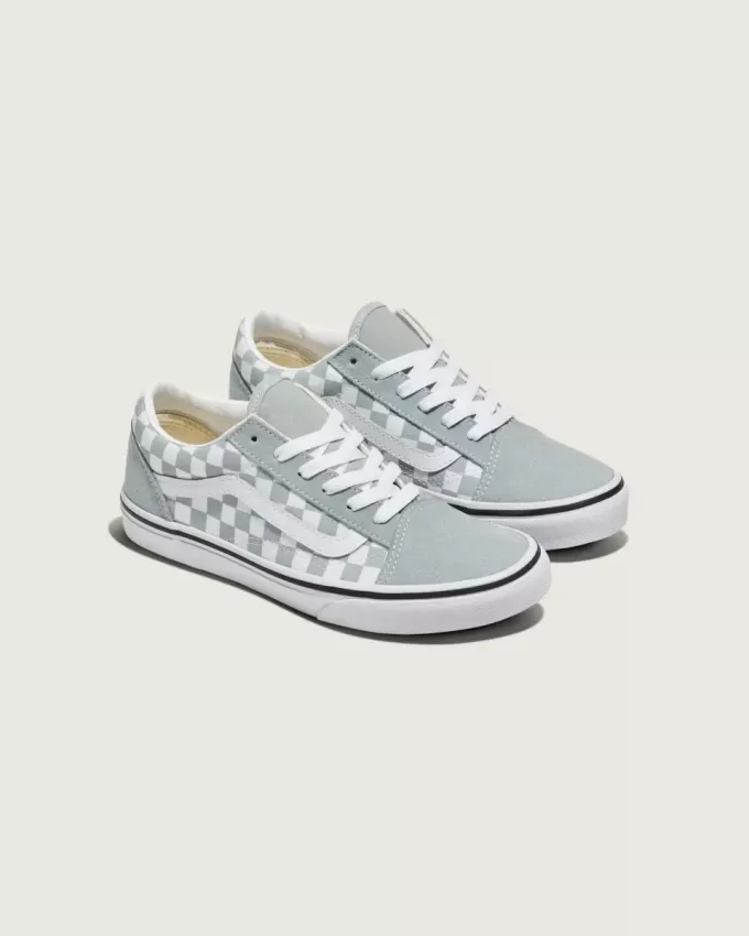 Old Skool Checkerboard-Schuh für große Kinder