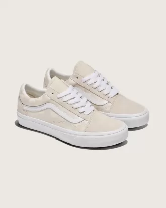 Old Skool Satinschuh mit Schachbrettmuster