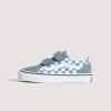 Old Skool V Checkerboard-Schuh für kleine Kinder