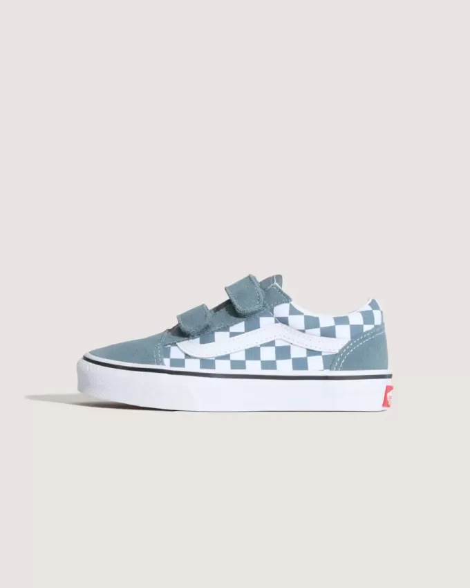Old Skool V Checkerboard-Schuh für kleine Kinder