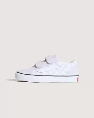 Old Skool V Checkerboard-Schuh für kleine Kinder