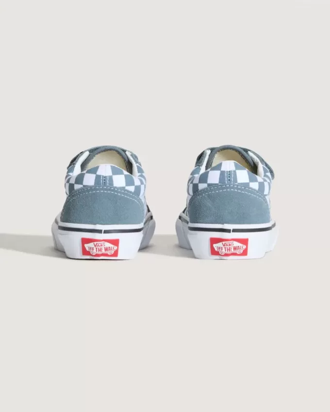 Old Skool V Checkerboard-Schuh für kleine Kinder