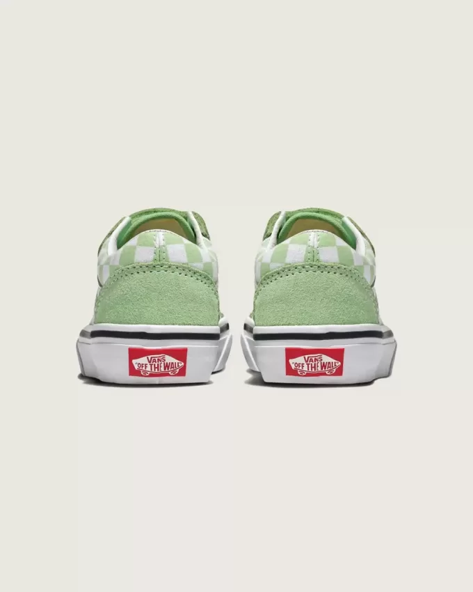Old Skool V Checkerboard-Schuh für kleine Kinder