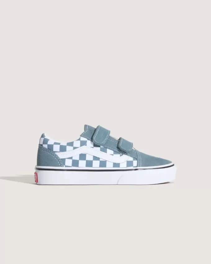 Old Skool V Checkerboard-Schuh für kleine Kinder