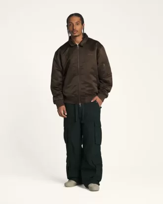 OTW Satin-Bomberjacke