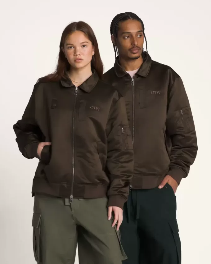 OTW Satin-Bomberjacke OTW Satin-Bomberjacke