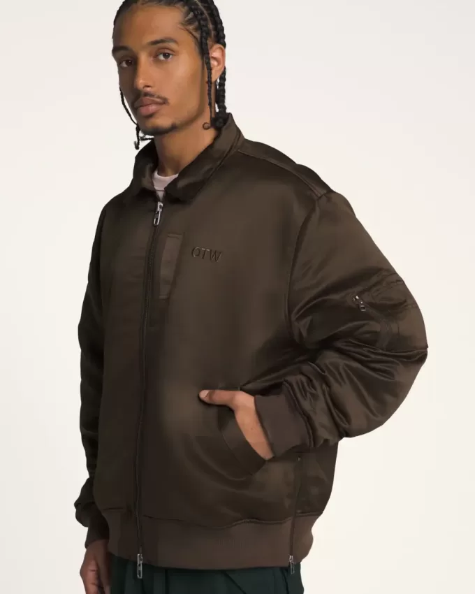 OTW Satin-Bomberjacke OTW Satin-Bomberjacke