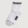 Peek-A-Check Half Crew Socken