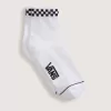 Peek-A-Check Half Crew Socken