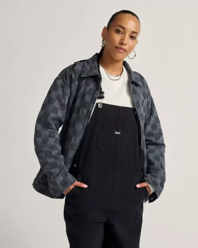 Pitstop Checkered Station Jeansjacke