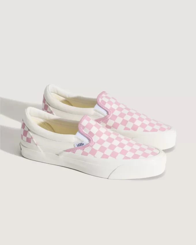 Premium Classic Slip-On-Schuh mit Schachbrettmuster Premium Classic Slip-On-Schuh mit Schachbrettmuster