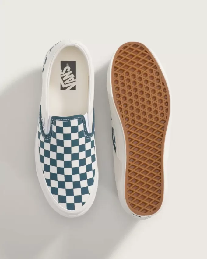 Premium Classic Slip-On-Schuh mit Schachbrettmuster Premium Classic Slip-On-Schuh mit Schachbrettmuster