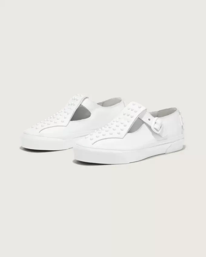 Premium Mary Jane-Schuh mit Perlenverzierung