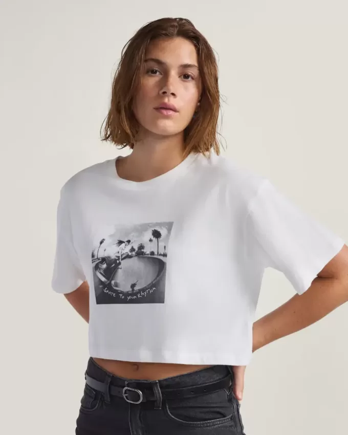 Rhythm – Lockeres, kurzes T-Shirt