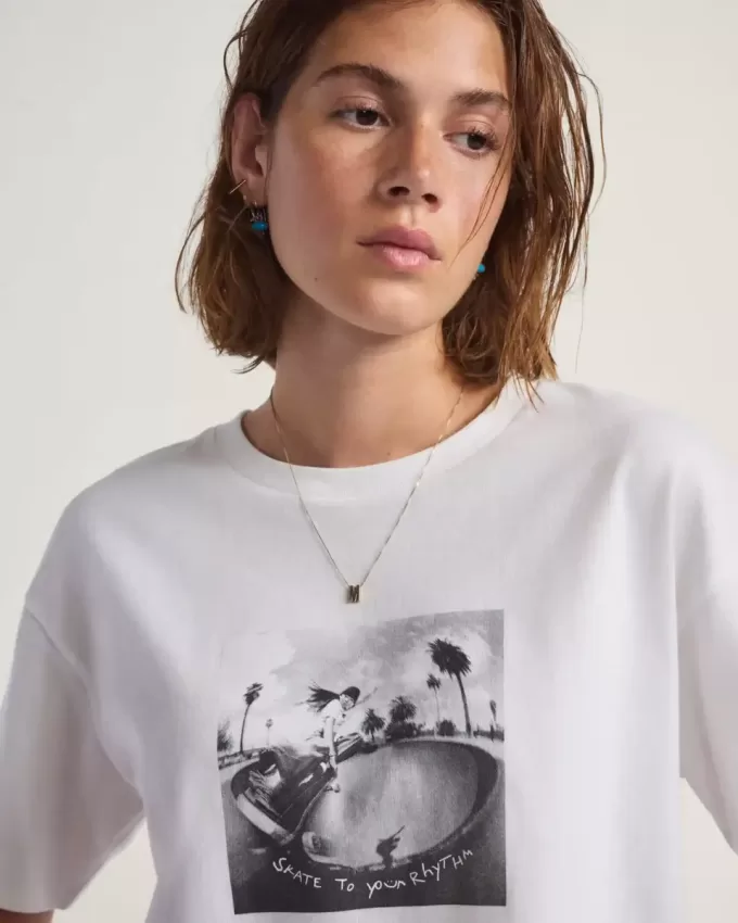 Rhythm – Lockeres, kurzes T-Shirt