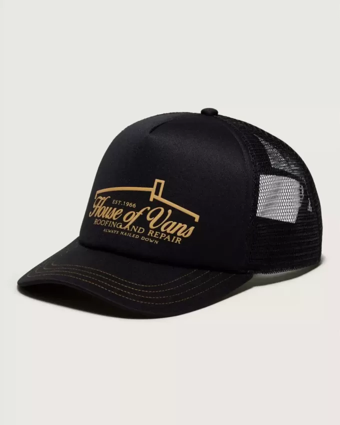 Roof Curved Bill Trucker Cap