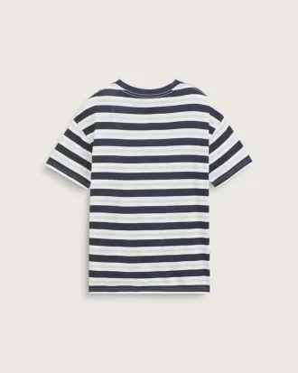 Salton T-Shirt mit Schachbrettstreifen