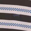Salton T-Shirt mit Schachbrettstreifen