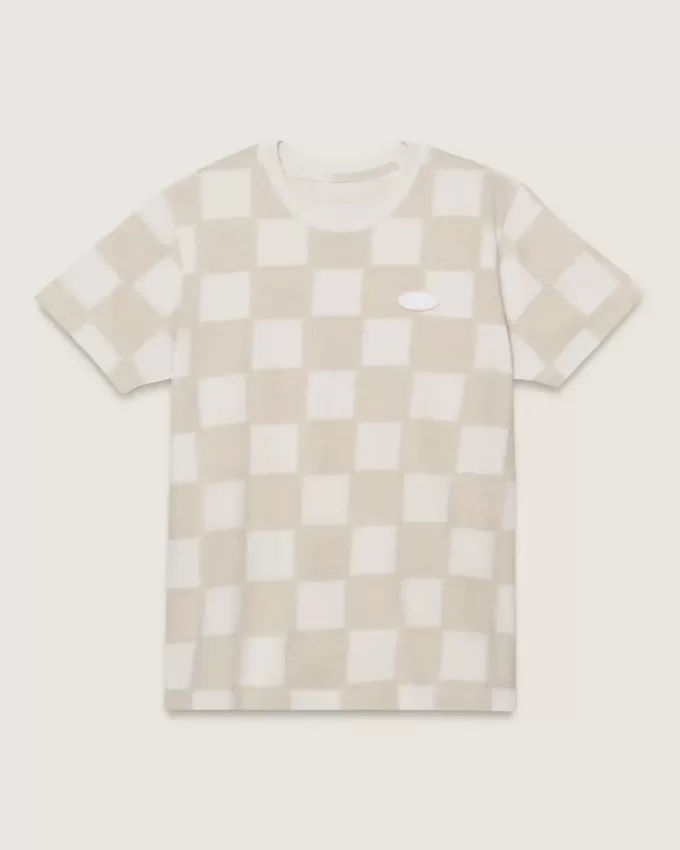 Schachbrett-Brand-T-Shirt