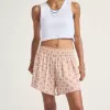 Shorts mit sonnigem Karomuster