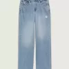 Sirelle 5-Pocket-Denim-Puddle-Hose