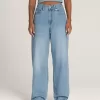 Sirelle 5-Pocket-Denim-Puddle-Hose