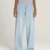 Sirelle 5-Pocket-Denim-Puddle-Hose