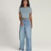 Sirelle 5-Pocket-Denim-Puddle-Hose