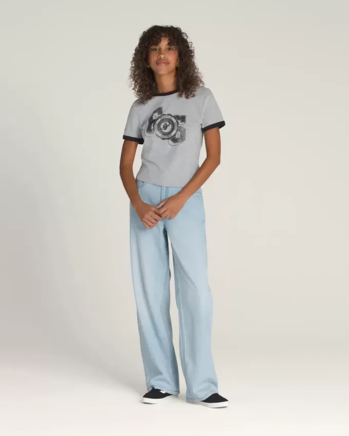 Sirelle 5-Pocket-Denim-Puddle-Hose