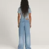 Sirelle 5-Pocket-Denim-Puddle-Hose