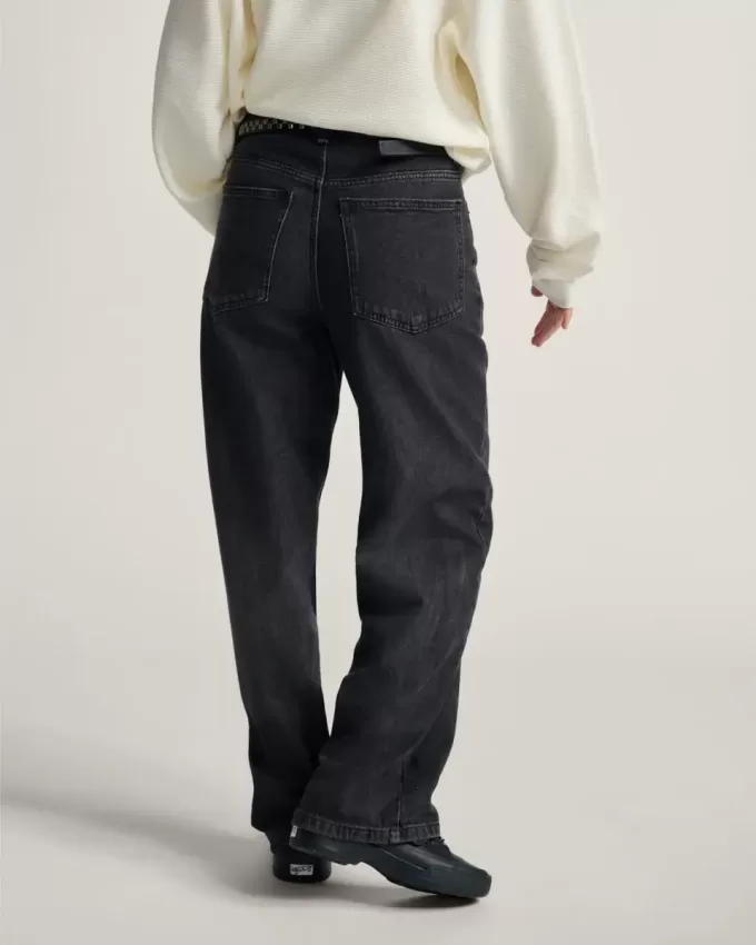 Sirelle 5-Pocket-Denim-Puddle-Hose