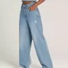 Sirelle 5-Pocket-Denim-Puddle-Hose
