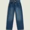 Sirelle bestickte Jeanshose
