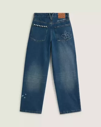 Sirelle bestickte Jeanshose