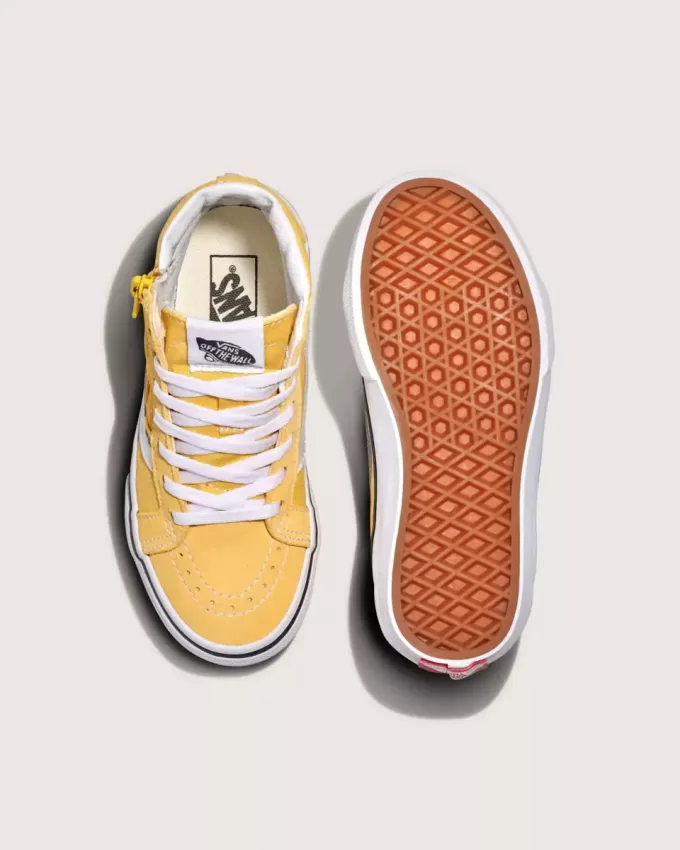 SK8-Hi Reissue Schuh mit seitlichem Reißverschluss für kleine Kinder